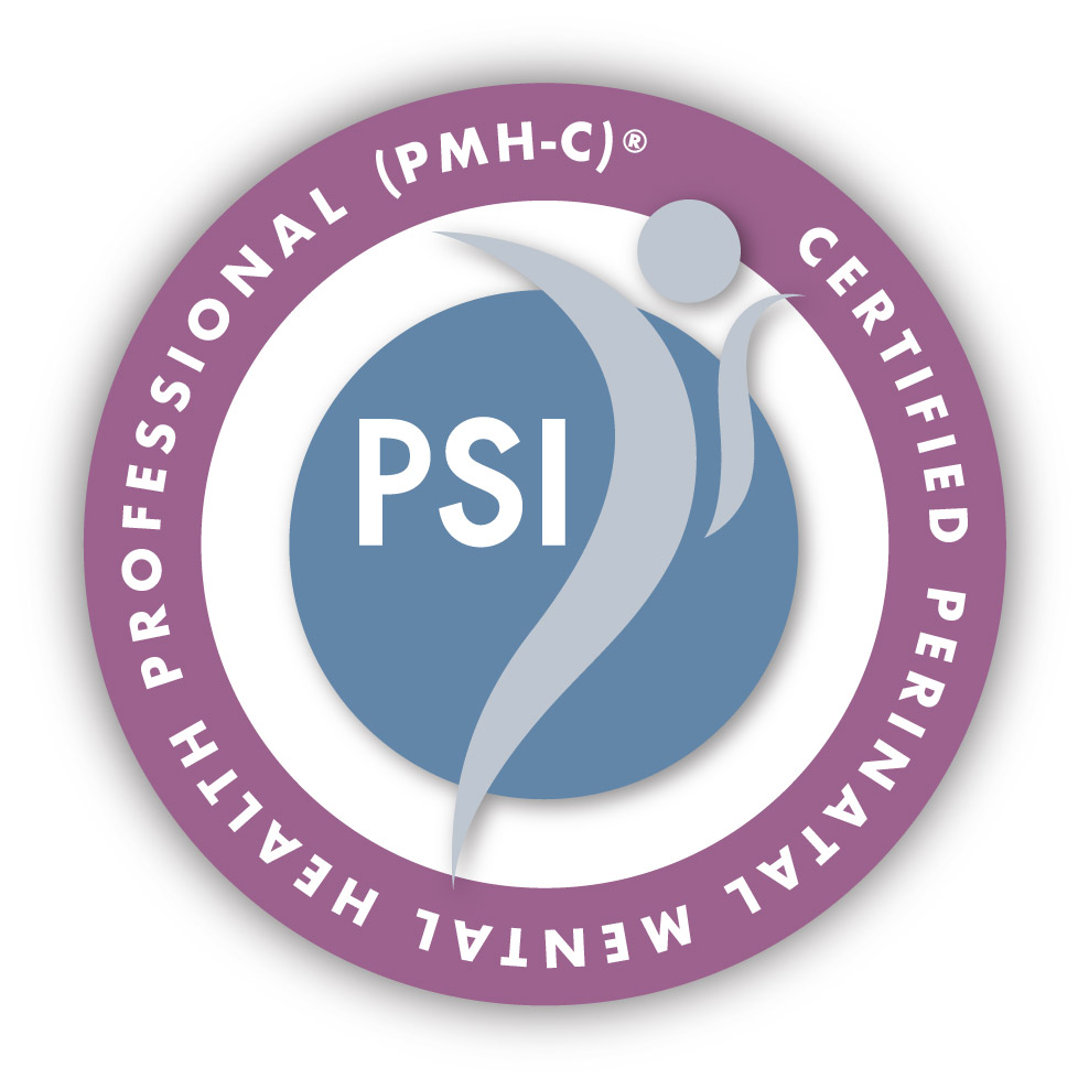 Postpartum Support International Certified Perinatal Mental Health Professional (PMH-C) seal